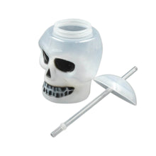 Ghost Face Bottle Water Bottle, Drinking Cup with Lid and Straw, Party Favors Summer Hawaiian and Beach Party Decorations for Kids Adults With Brown Box(1 Pc) - dailyneed.life