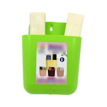 2-Section Multipurpose Wall Holder – Mobile, Remote & Makeup Brush Storage (1 Pc) - dailyneed.life