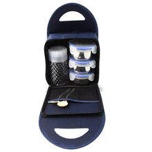 Compact Stainless Steel Airtight Lunch Box Set - 4 pcs (3 Leakproof Containers and 1 Bottle) - dailyneed.life