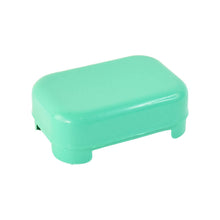 Premium Quality Rectangular Aqua Green Plastic Soap Case (1 Pc) - dailyneed.life