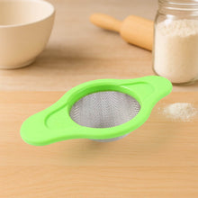 Supermom Stainless Steel Mesh Strainer with Dual Handle Plastic Frame (1 Pc) - dailyneed.life