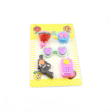Fancy Colorful Eraser Set for Kids’ Parties & School (1 Set, Mixed Design) - dailyneed.life