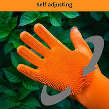 Silicone Glove with Multi-Function Blade for Cutting and Cleaning Vegetables Fruit and Other Cultures Gardening Tool (1 Pc) - dailyneed.life