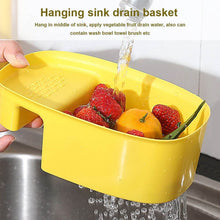 Kitchen Dish Drainer and Drying Rack Sink Basket for Washing Bowls Utensils Vegetables Fruits Storage Organiser - dailyneed.life