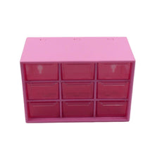 Storage Box 9 Grids Multi-purpose Durable Desktop Drawer Organizer for Pencils Storage Holder Hanging Hole Design for Small Items - dailyneed.life