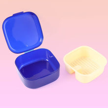 Blue Oblivion Multi-Purpose Storage Box with Lid, DENTURE CASE (1 Pc) - dailyneed.life