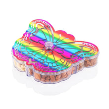 Butterfly Shape 4 Compartment Multipurpose Box | Dry Fruit Box (1 Pc) - dailyneed.life
