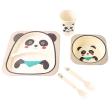 Eco-Friendly Panda-Themed Kids Dinnerware Set (5 Pc) - dailyneed.life