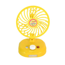 USB-C Type Rechargeable Portable Fan With LED Light Heavy Duty Motor & Foldable Fan With Charging Port Home, Outdoor, Temple - dailyneed.life