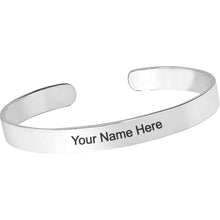 Customized / Personalized Stylish Kada Bracelet (1 Pc / Silver) - dailyneed.life