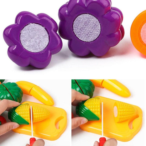 Plastic Fruits N Veggies Exclusive Collection of Realistic Sliceable Fruits - dailyneed.life