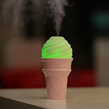Ice Cream Cone Shape Air Freshener Humidifier (1Pc / Cream Color) - dailyneed.life