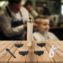 Men's Hair Trimmer & Beard Clipper with 4 Adjustable Blades & Cleaning Brush, Hair accessories - dailyneed.life