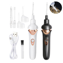 EAR SUCTION DEVICE, PORTABLE COMFORTABLE EFFICIENT AUTOMATIC ELECTRIC VACUUM SOFT EAR PICK EAR CLEANER EASY EARWAX REMOVER SOFT PREVENT EAR-PICK CLEAN TOOLS SET FOR ADULTS KIDS - dailyneed.life