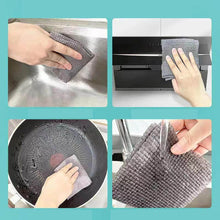 Durable Microfiber Kitchen Scrub Cloth – Wear-Resistant & Multipurpose Cleaning Cloth (20×22cm, 1 Pc) - dailyneed.life