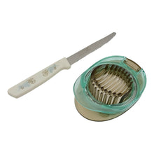 Stainless Steel, Egg Slicer & Knife (2 Pc Set) - dailyneed.life