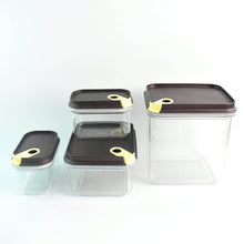 Ritu Push 'N' Lock Airtight Food Storage Container Set (4 Pc) - dailyneed.life