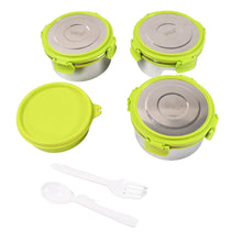 Stainless Steel Tiffin Lunch Box Container / Dabba with 4 Side Clip Lock Lid for Office & School Use/ Food Grade / Air Tight / Easy to Carry / Leak Proof - dailyneed.life