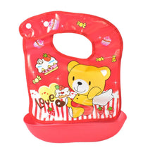 Multifunctional Waterproof BPA Free Reusable Soft Fabric Plastic Baby Bib (1 Pc) - dailyneed.life