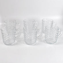 Glass Coffee & Tea Cup / Mug With Handle, Water glass (6 pcs Set / 225 ML) - dailyneed.life