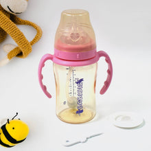 Plastic Baby Feeding Bottle with Handles & Straw (220 ML / 1 Pc) - dailyneed.life
