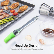 Silicone Flat Pastry Cooking Oil Brush for Grilling, Tandoor and BBQ (2Pc) - dailyneed.life