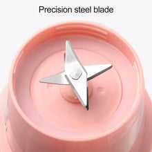 Foldable Electric Juicer, Portable Blender Stainless Steel 6 Blades (500 ML) - dailyneed.life