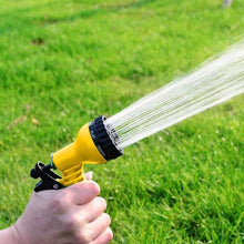 Hose Nozzle Garden Hose Nozzle Hose Spray Nozzle with 8 Adjustable Patterns Front Trigger Hose Sprayer Heavy Duty Metal Water Hose Nozzle for Cleaning, Watering, Washing, Bathing - dailyneed.life