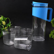 Transparent Stylish Premium Jug with Elegant Handle (2000 ML Jug Approx & 4 Pcs Plastic Glass) - dailyneed.life