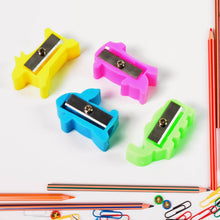 Plastic Small Cute Pencil Sharpener (1 Pc / Mix Design & Color) - dailyneed.life