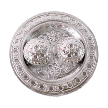 Round Shape Special Puja Thali, Kumkum Thali Holder (1 Pc / Small) - dailyneed.life