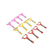 Fruit Peeler Vegetable Peel Removal Tool, Peeler Julienne Peeler Serrated Peeler for Carrots Apples Potatoes and All Types of Vegetable and Fruit Multi-Used Skin Slicer Shredder (12 Pc Set) - dailyneed.life