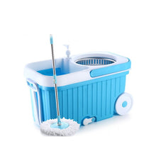 Spin Mop with Bigger Wheels and Plastic Auto Fold Handle for 360 Degree Cleaning - dailyneed.life