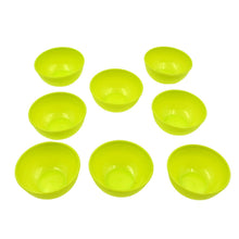 Multipurpose Small Round Plastic Bowl / Katori, Microwave Safe Reusable Lightweight Bowl, Dishwasher Safe Chutney Bowl (8 Pcs Set) - dailyneed.life