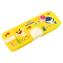 Plastic Pencil Box with LED Light & Cartoon Print (1 Pc) - dailyneed.life