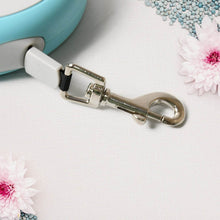 Retractable Dog Leash, Pet Walking Leash with Anti-Slip Handle, Strong Nylon Tape, Tangle-Free, One-Handed One Button Lock & Release, Suitable for Small / Medium Dog Or Cat, 16.5 ft (5 m)  - dailyneed.life