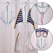 Shoes Drying Hanger, Rotatable Shoe Hanging Racks for Balcony Closet (1pc) - dailyneed.life