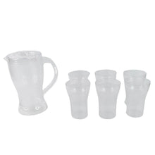 Apex Unbreakable Lemon Jug Set with 6 Glasses – 1200ML Jug + 300ML Glasses Approx - dailyneed.life