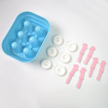 6 Cavity sicle Molds Plastic Giraffe shape Ice Moulds (1 Pc) - dailyneed.life