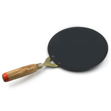 Wooden Handle Roti Tawa used in all household and kitchen purposes for making rotis and parathas nonstick tawa etc. - dailyneed.life