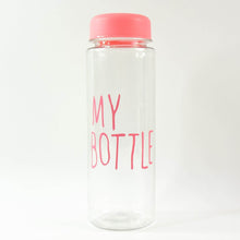 350 ml Approx Transparent Plastic Water Bottle with Leakproof Lid (1 Pc) - dailyneed.life