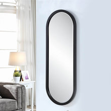 Modern Oval Wall-Mounted Bathroom Mirror (1 Pc) - dailyneed.life
