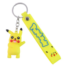 Cute Cartoon Silicone 3D Key Chain with Metal Hook & Strap (Pack of 1) - dailyneed.life