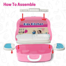 Kitchen Set for Kids Girls Pretend Play Toys Little (23 Pcs Set Approx) - dailyneed.life