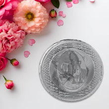 Ganesh Ji, Silver color Coin for Gift & Pooja | Silver Coin | Silver Coin / Diwali Gift (1 Pc / (Metal is not silver) - dailyneed.life