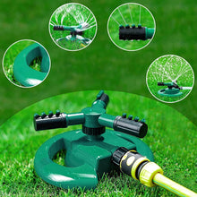 3 Arm 360° Sector Rotating Water Sprinkler Garden Pipe Hose Irrigation Yard - dailyneed.life