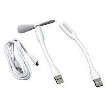 Portable Mini USB Fan, USB Light & Micro USB Cable (3 Pcs Set) - dailyneed.life