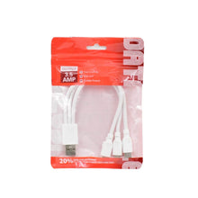 3 In 1 Charging Cable Fast Charging Cord USB Cable 3.5 Amp (1 Pc) - dailyneed.life
