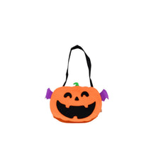Halloween Pumpkin Bags Non- Woven Candy Bags Trick or Treat Bags Portable Tote Bag Cartoon Goodie Handbag for Halloween Party Favors, Kids Gift Bag - dailyneed.life