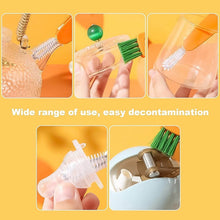 3-in-1 Multifunctional Cleaning Brush Set – Mini Bottle, Cup & Lid Cleaner (1 Pc) - dailyneed.life